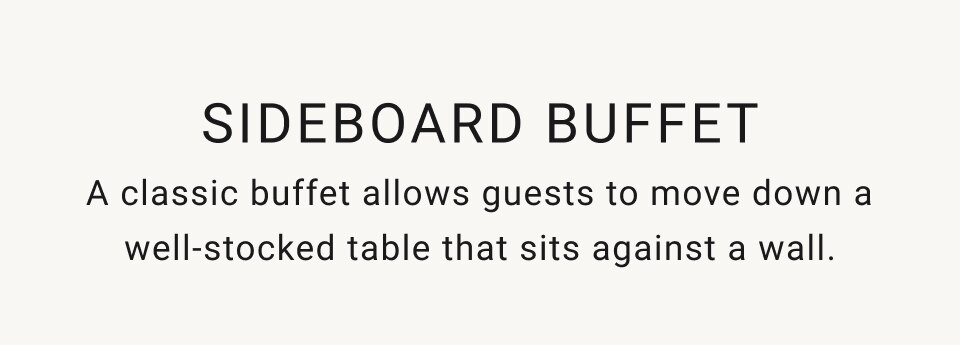 Sideboard Buffet